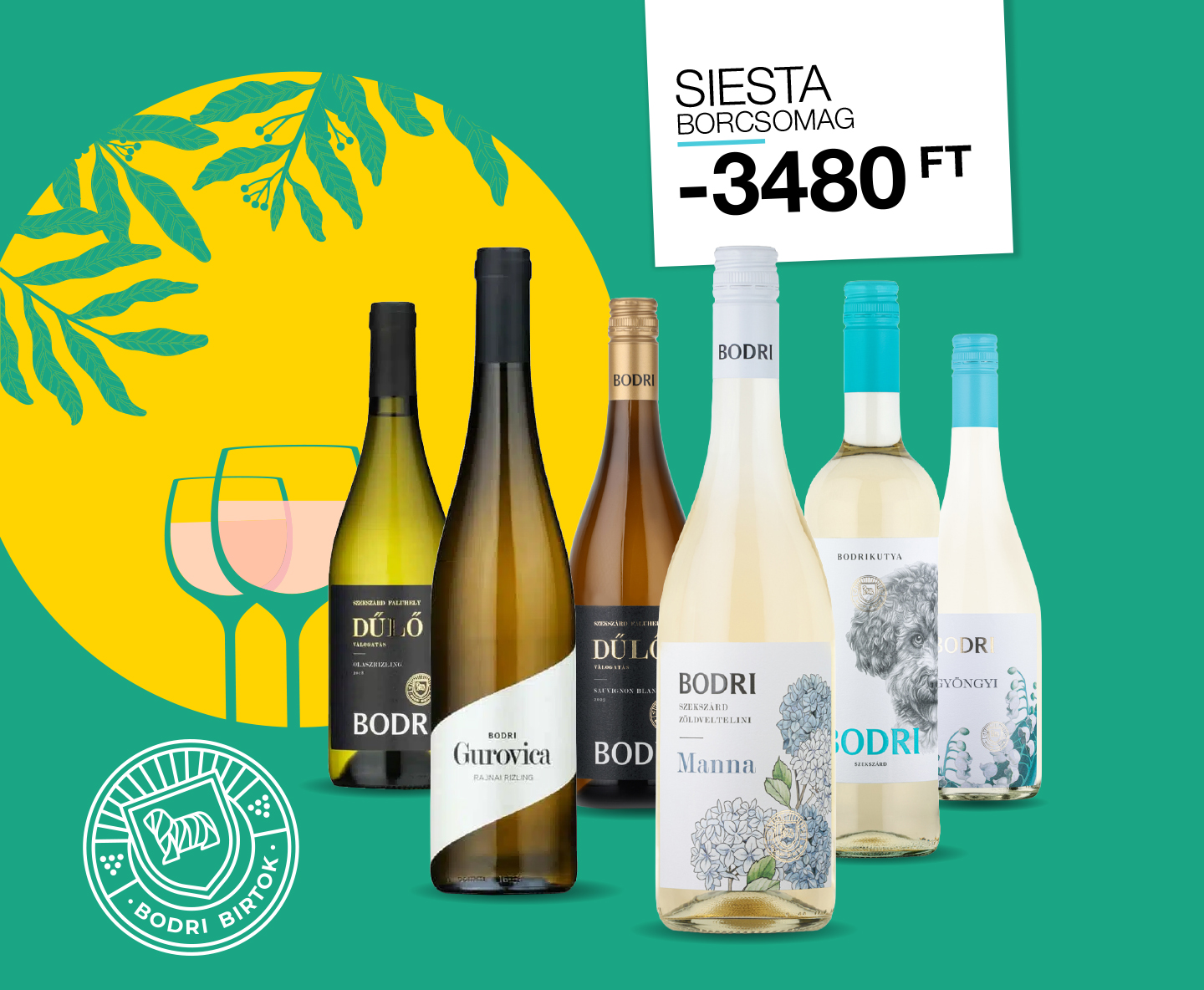 Siesta Borcsomag