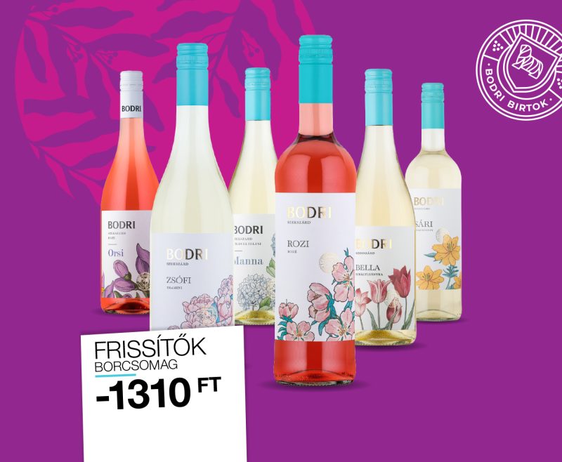 Frissítők Borcsomag
