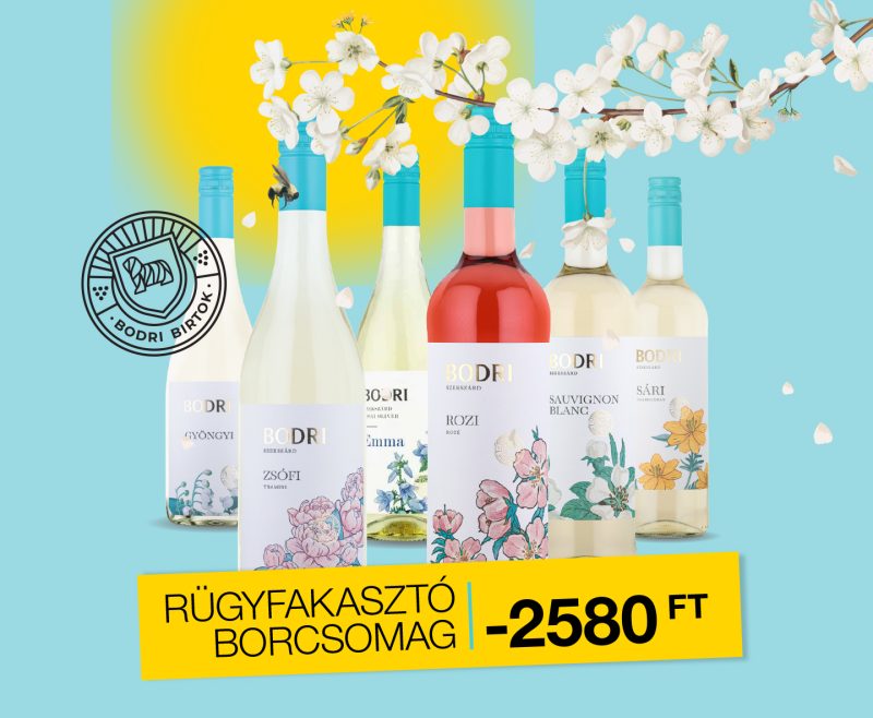 Rügyfakasztó Borcsomag