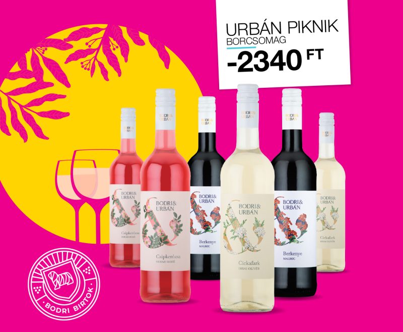 Urbán Piknik Borcsomag