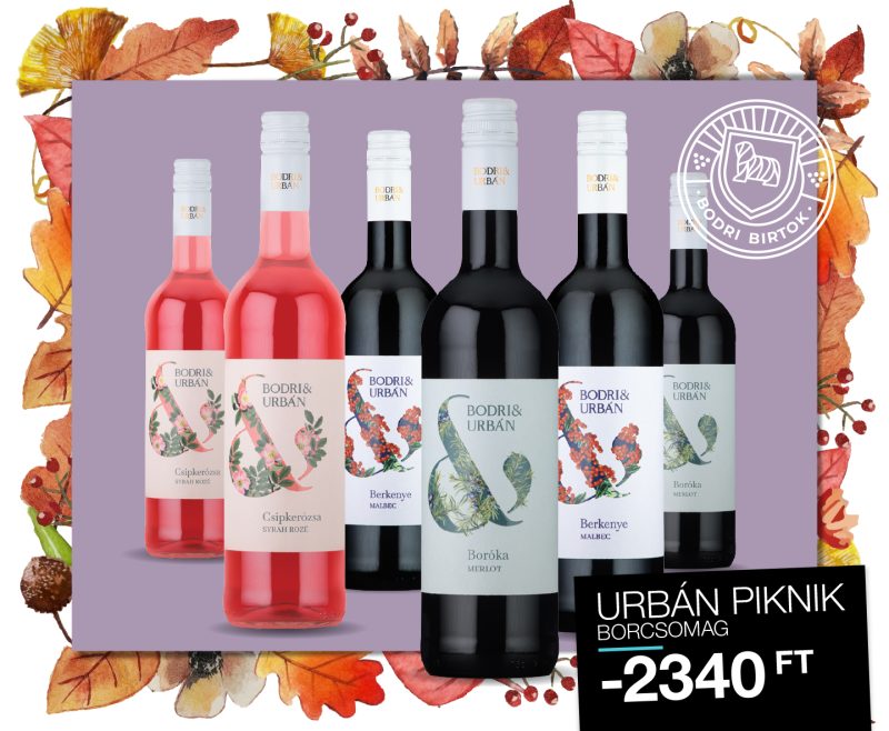 Urbán Piknik Borcsomag