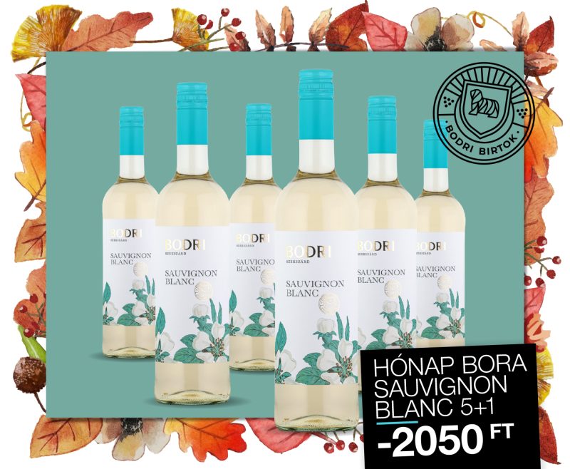 Hónap bora Sauvignon Blanc 5+1