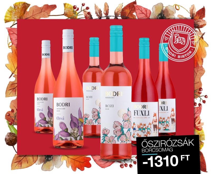 Őszirózsák borcsomag