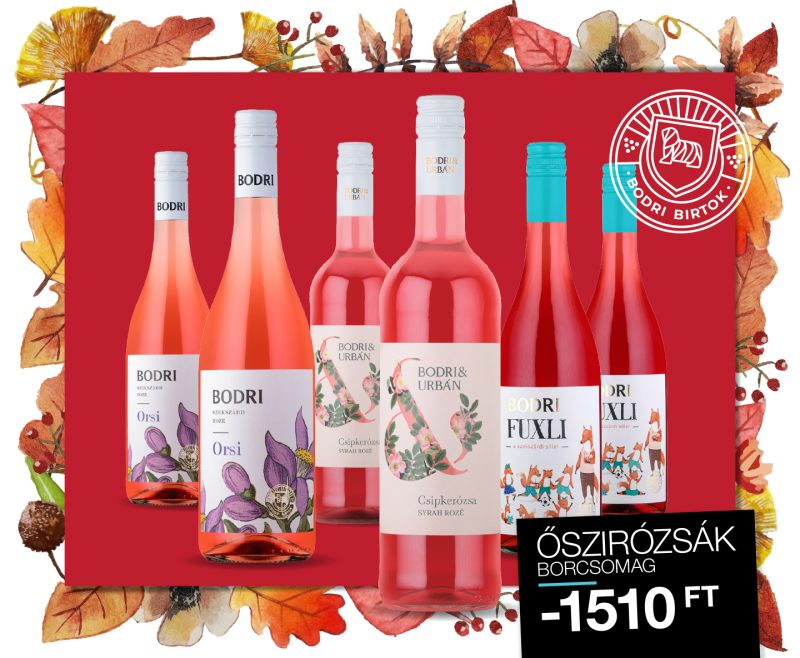Őszirózsák borcsomag