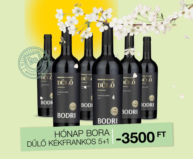 Hónap bora Dűlő kékfrankos 5+1