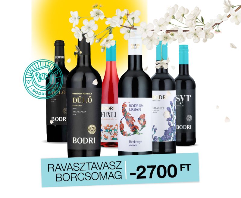 RAVASZTAVASZ Borcsomag