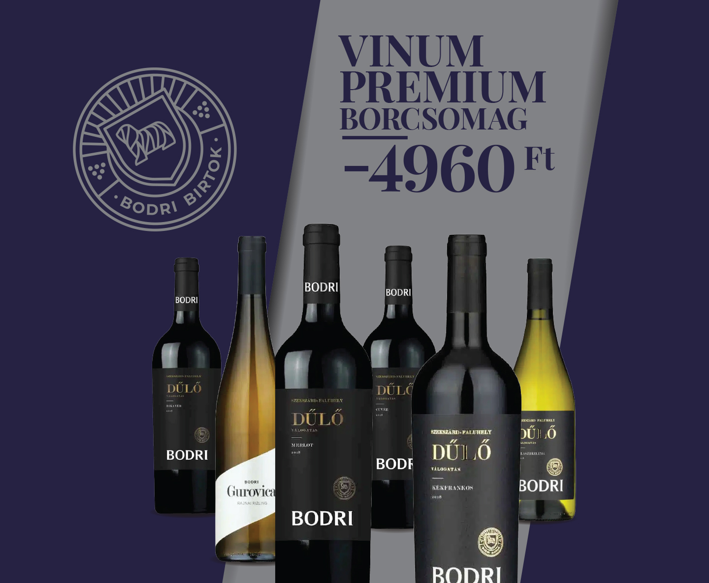 VINUM Prémium Borcsomag