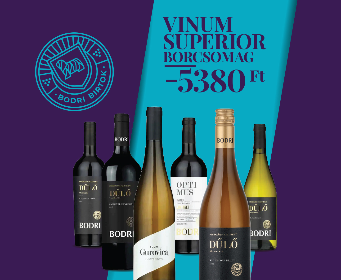 VINUM Superior Borcsomag