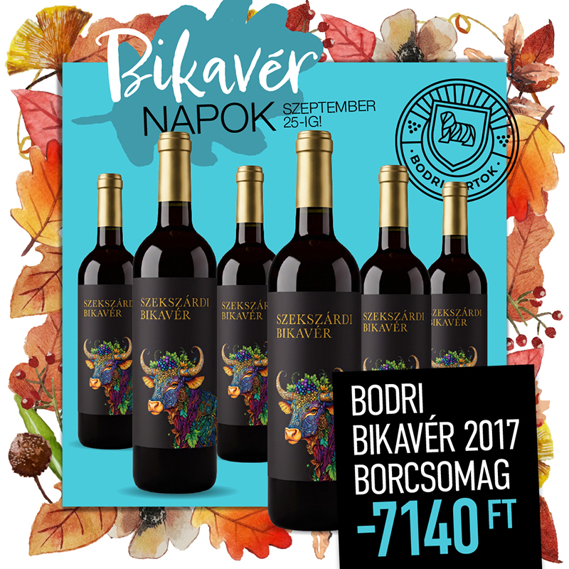 Bodri Bikavér 2017 Borcsomag
